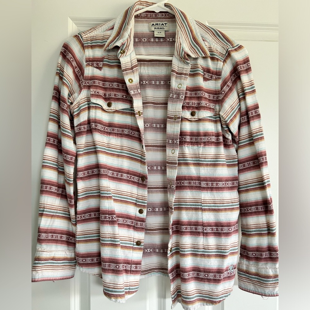 Ariat Button-up Long Sleeve, Size Small